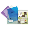 Twin Pocket Folder W Business Card Holder & Extra Pocket